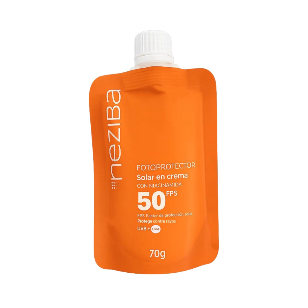 Fotoprotector Solar en Crema FPS 50 con Niacinamida